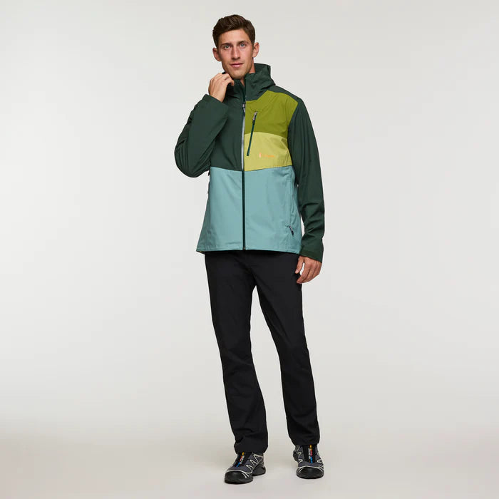 Impermeo 3L Hooded Shell Jacket - Cargo And Bluegrass 1