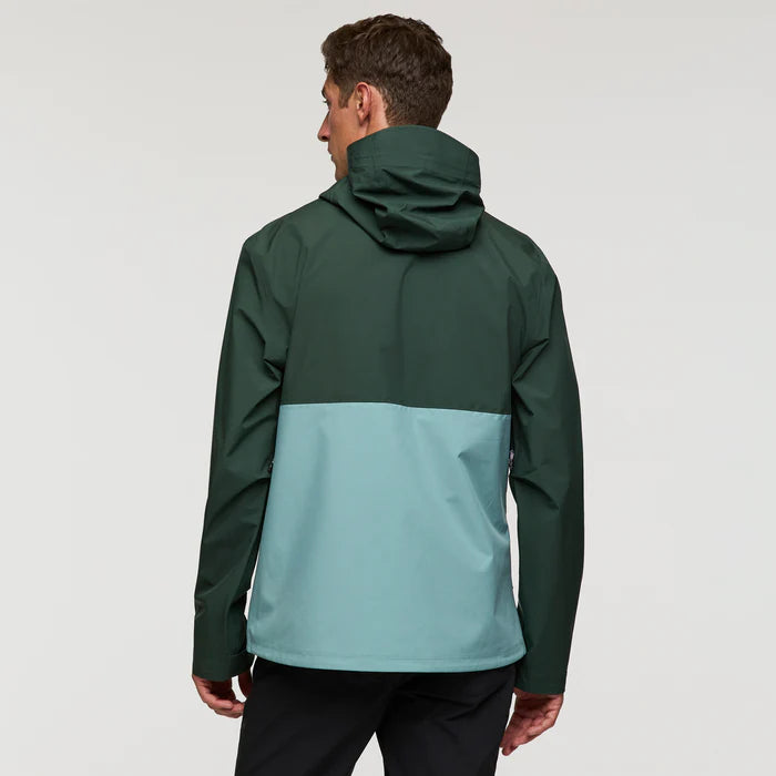 Impermeo 3L Hooded Shell Jacket - Cargo And Bluegrass thumbnail 3
