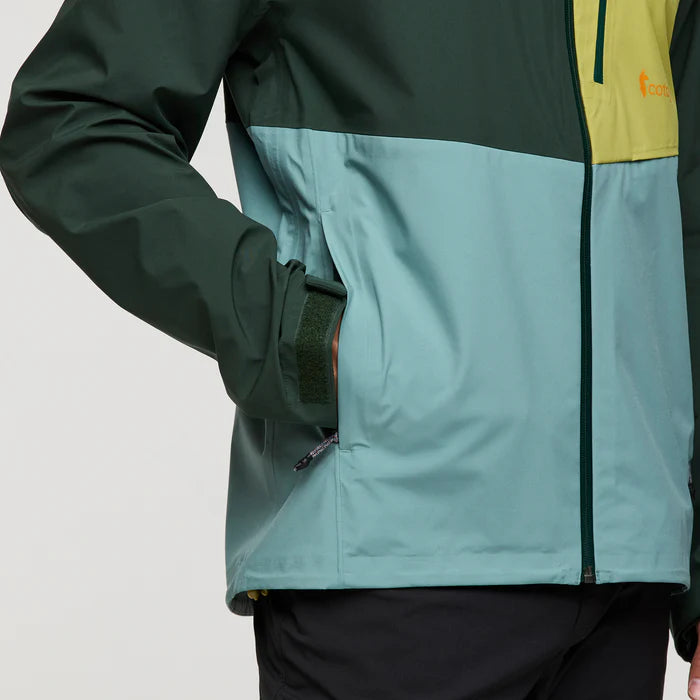 Impermeo 3L Hooded Shell Jacket - Cargo And Bluegrass thumbnail 5