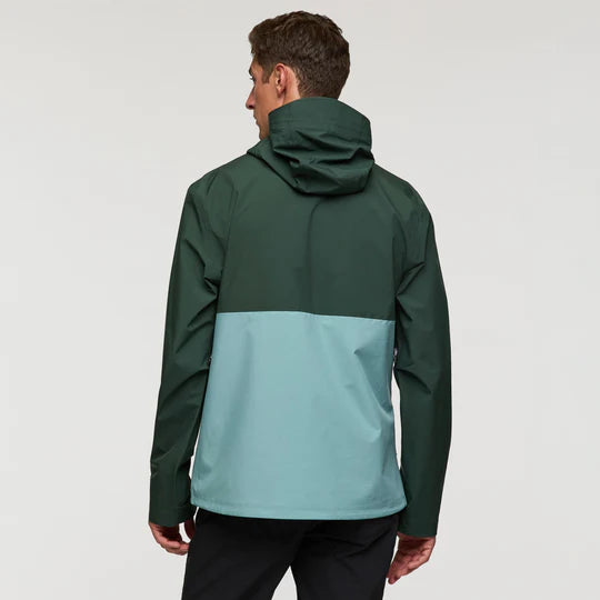 Impermeo 3L Hooded Shell Jacket - Cargo And Bluegrass thumbnail 2