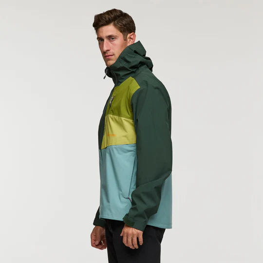 Impermeo 3L Hooded Shell Jacket - Cargo And Bluegrass thumbnail 1