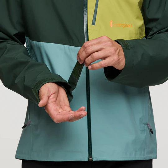 Impermeo 3L Hooded Shell Jacket - Cargo And Bluegrass thumbnail 5