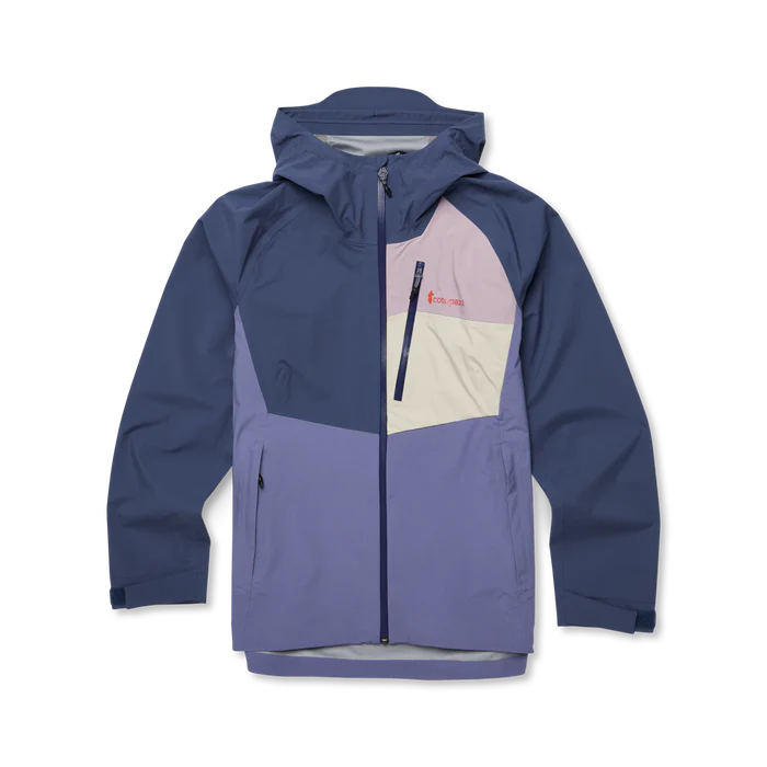Impermeo 3L Hooded Shell Jacket - Dusk and Blue Smoke thumbnail 5