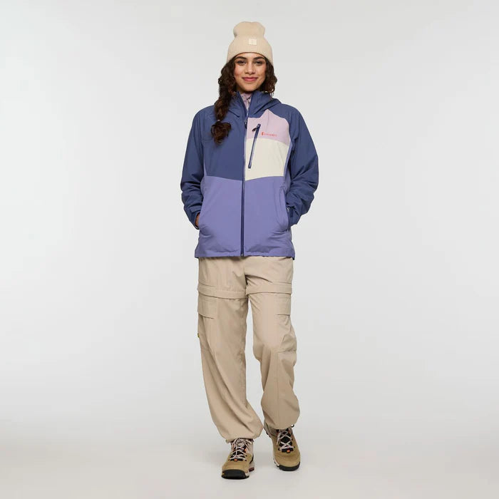 Impermeo 3L Hooded Shell Jacket - Dusk and Blue Smoke 2