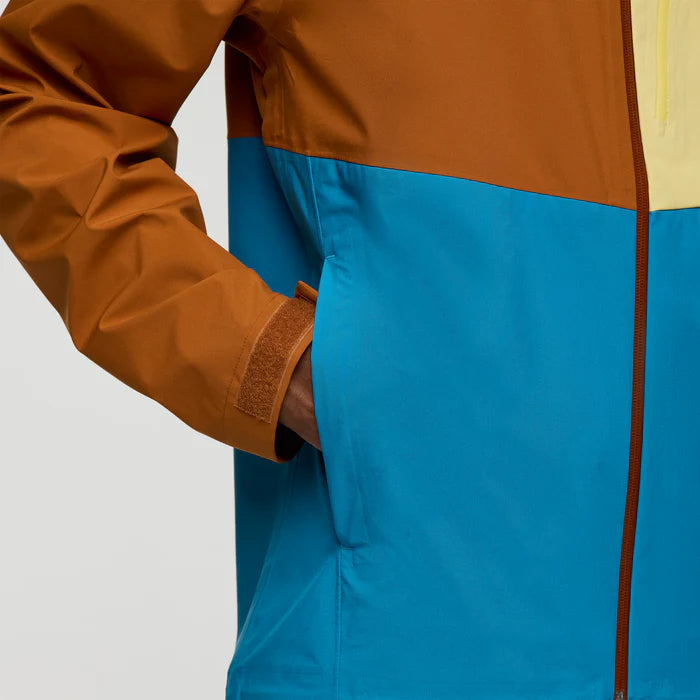 Impermeo 3L Hooded Shell Jacket - Sienna And Lake 5