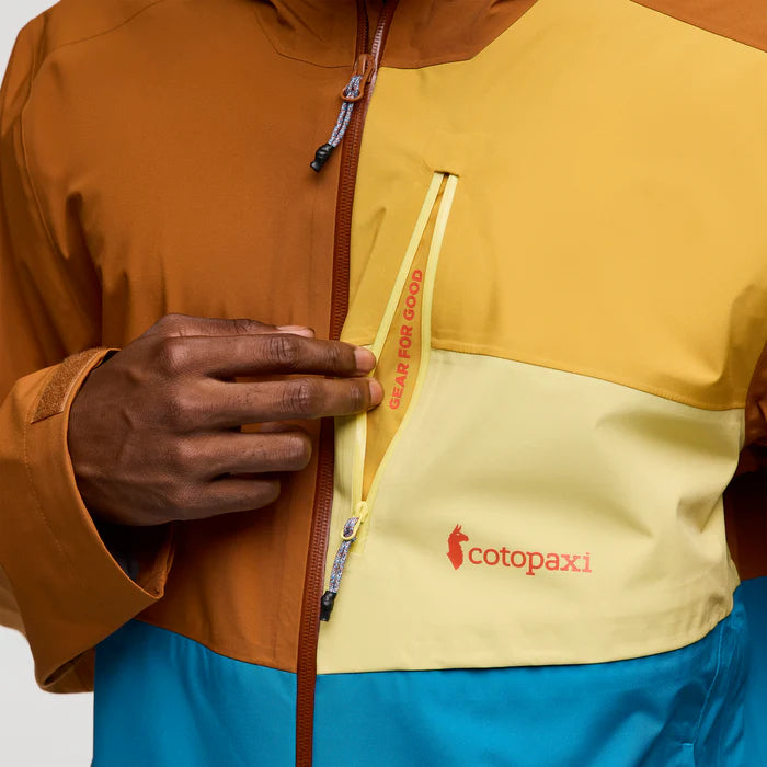 Impermeo 3L Hooded Shell Jacket - Sienna And Lake 6