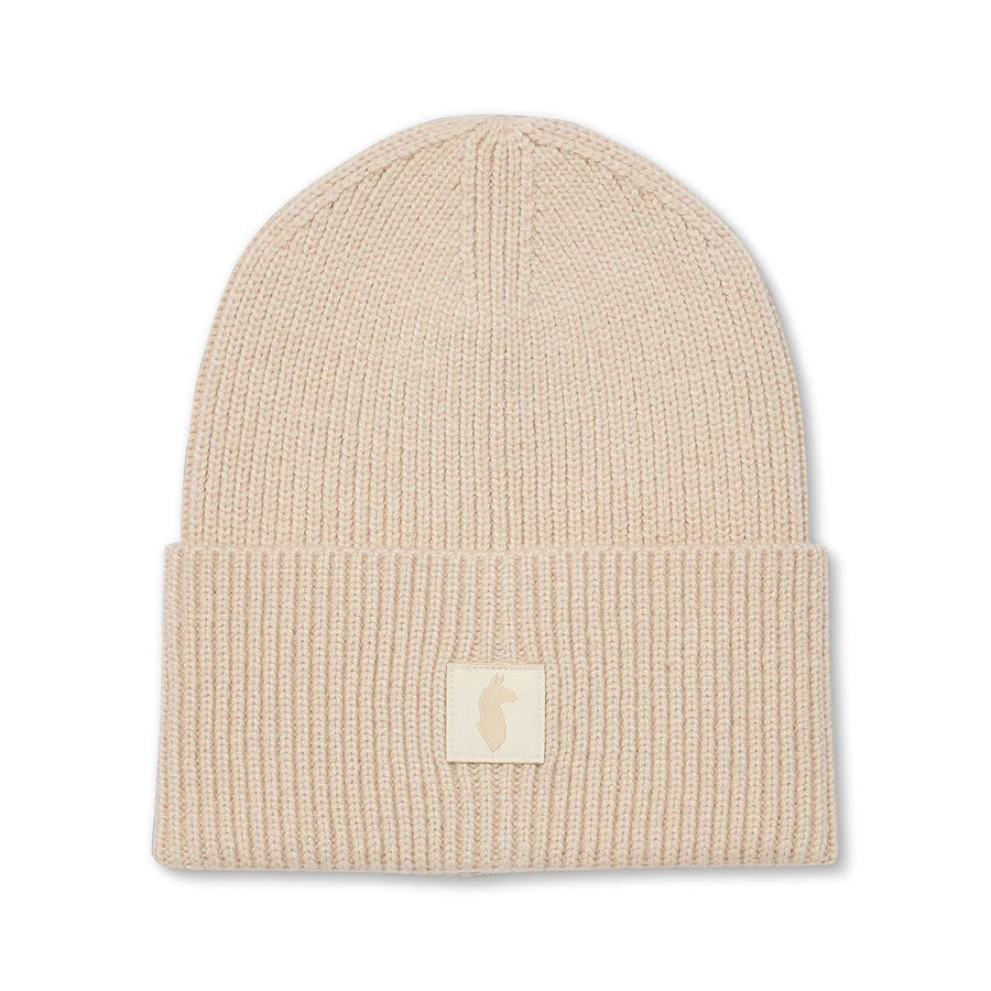 Knit Cuff Beanie - Cream