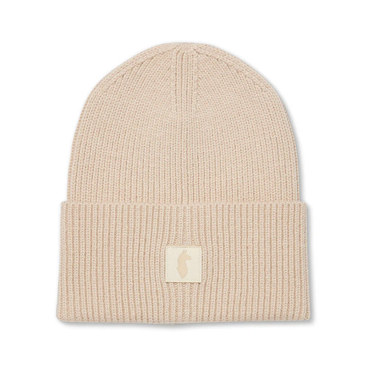 Knit Cuff Beanie - Cream thumbnail