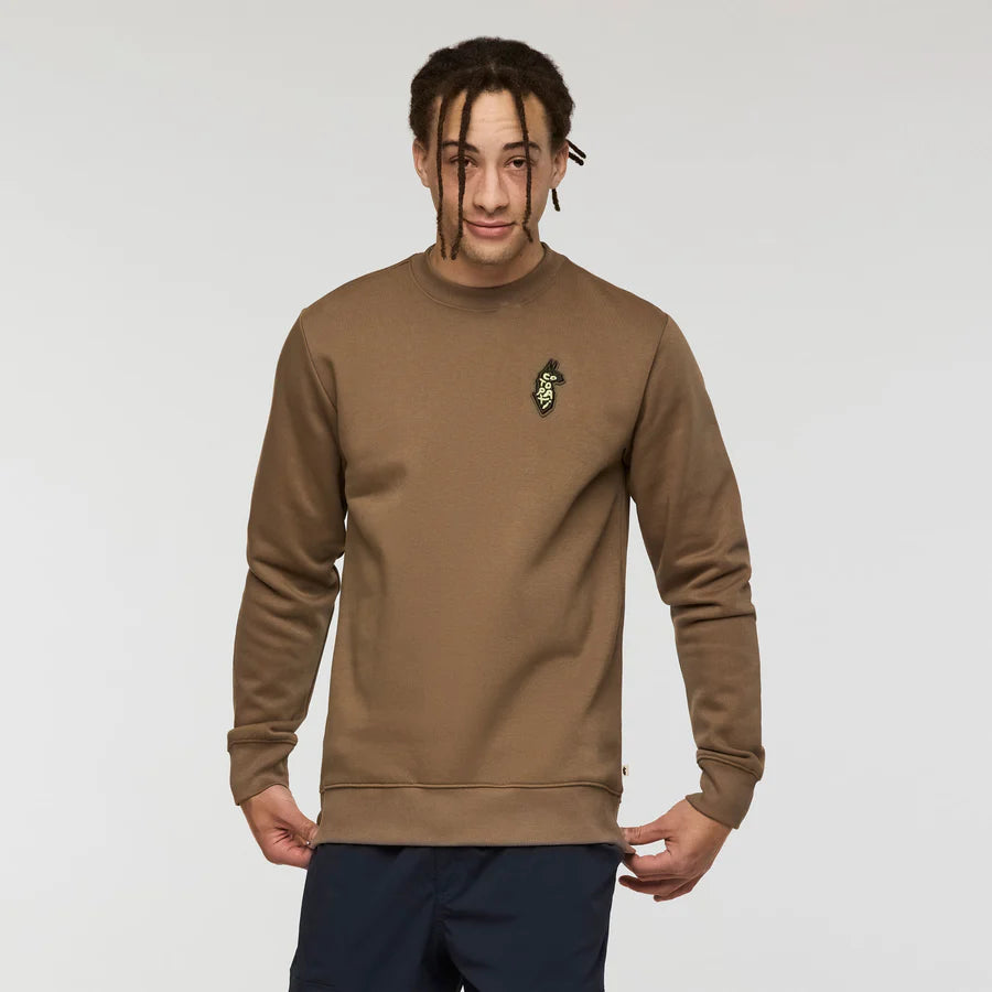 Lava Llama Crew Sweatshirt - Dune