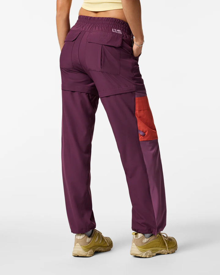 Losdos Zip-Off Pant - Women's - Acai and Mystic thumbnail 1