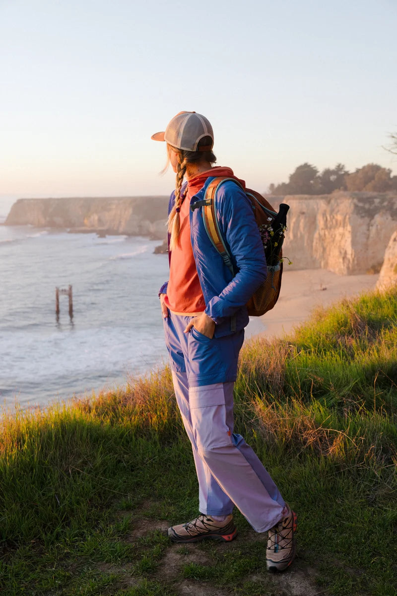 Losdos Zip-Off Pant - Women's - Acai and Mystic 7