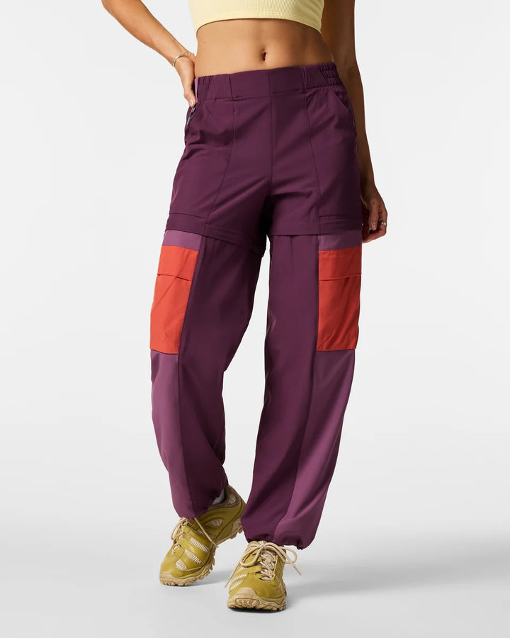 Losdos Zip-Off Pant - Women's - Acai and Mystic thumbnail