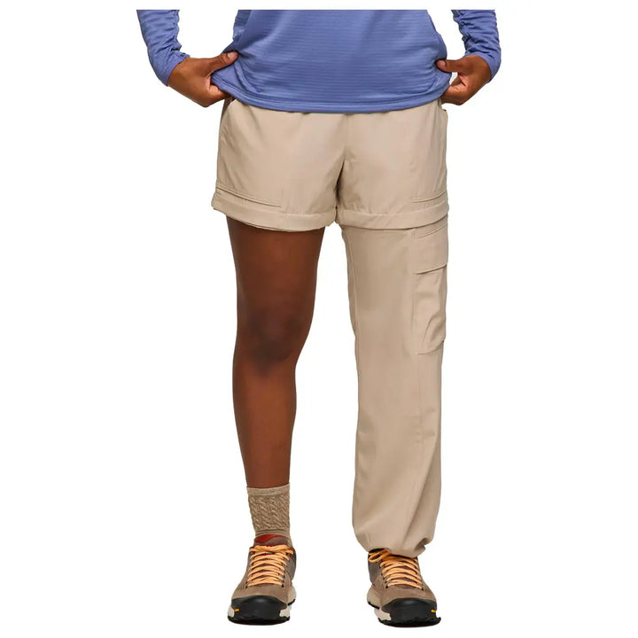 Losdos Zip-Off Pant - Women's - Oatmeal thumbnail 3