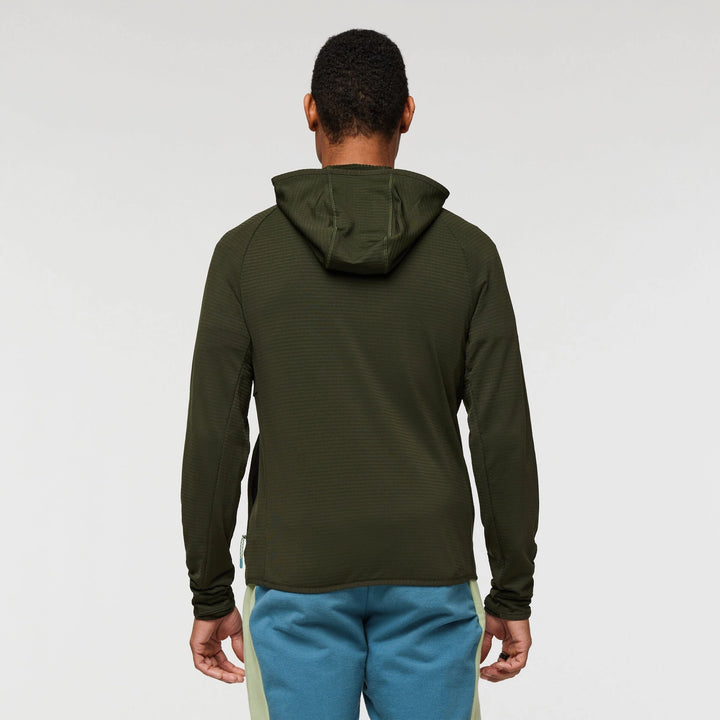 Otero Fleece Full-Zip Hooded Jacket Woods thumbnail 1