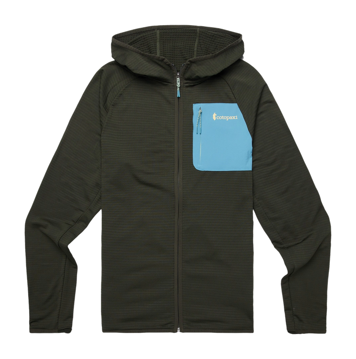 Otero Fleece Full-Zip Hooded Jacket Woods thumbnail 4