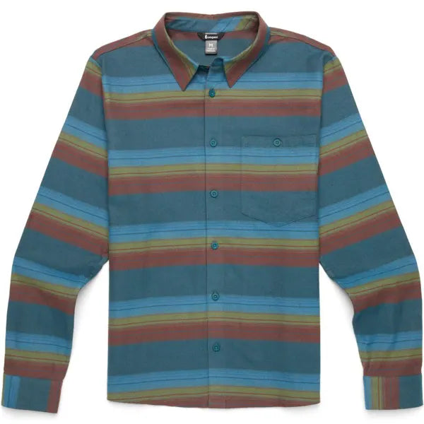 Quedo Flannel Shirt Abyss Stripes