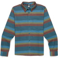 Quedo Flannel Shirt Abyss Stripes