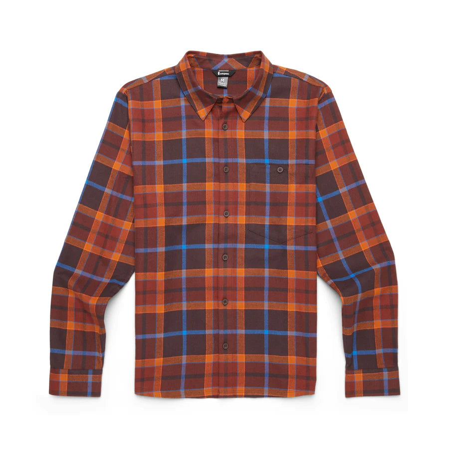 Quedo Flannel Shirt - Coffee Plaid 5