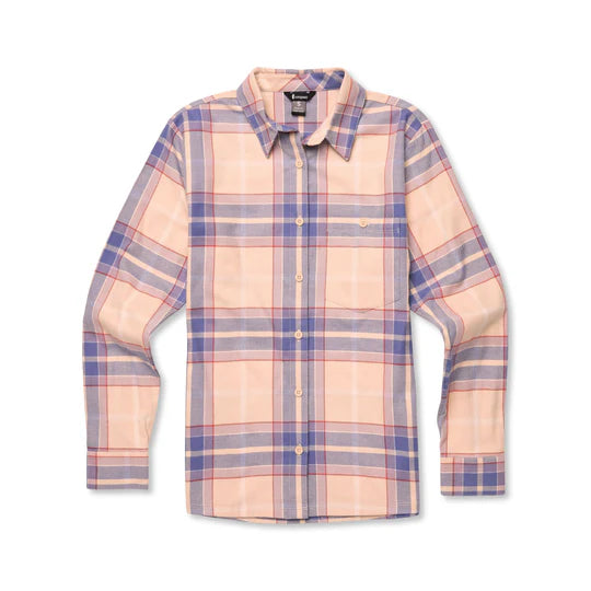 Quedo Flannel Shirt - Cream Plaid thumbnail 4