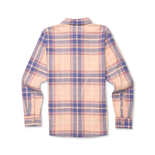 Quedo Flannel Shirt - Cream Plaid 5