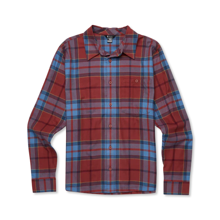 Quedo Flannel Shirt - Nutmeg Plaid 1