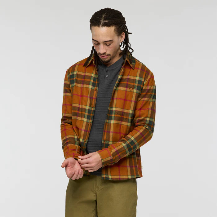Quedo Flannel Shirt - Sienna Plaid 1