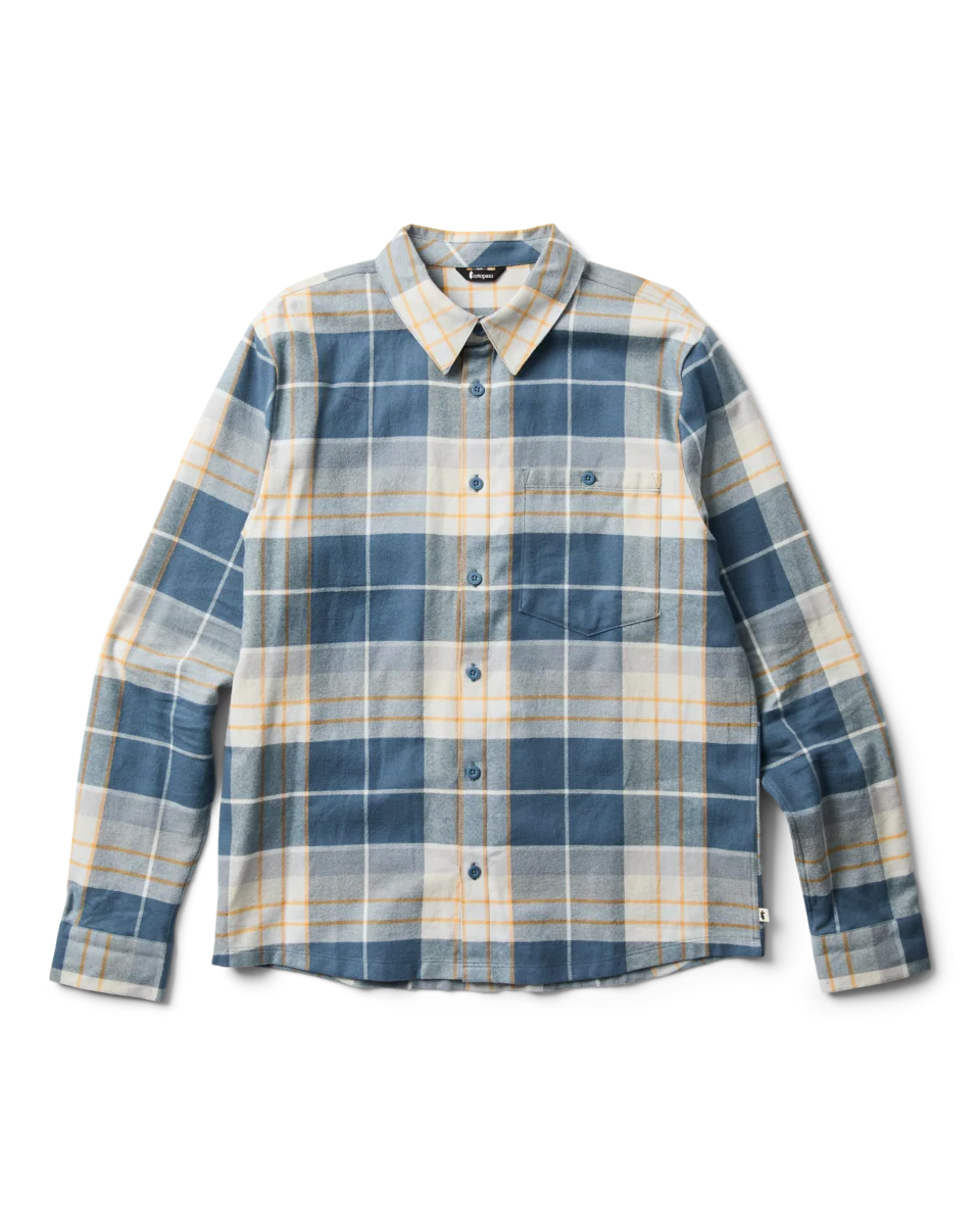 Quedo Flannel Shirt - Men's - Slate Plaid 3
