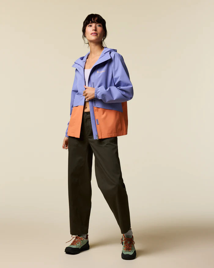 Rayu Rain Jacket - Women's - Aster and Grapefruit thumbnail 2