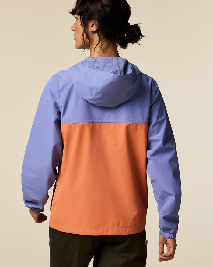 Rayu Rain Jacket - Women's - Aster and Grapefruit 1