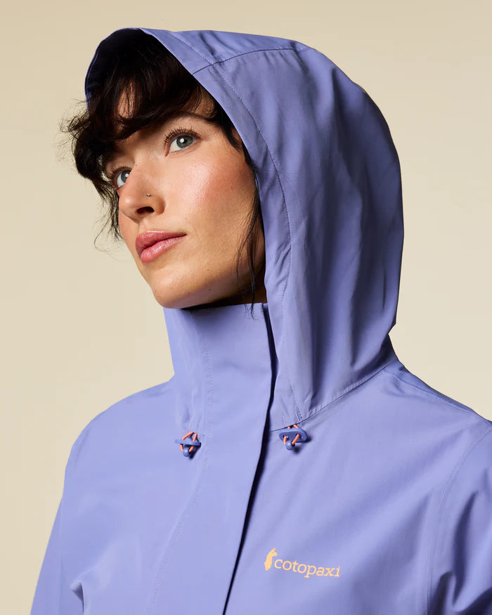 Rayu Rain Jacket - Women's - Aster and Grapefruit 4
