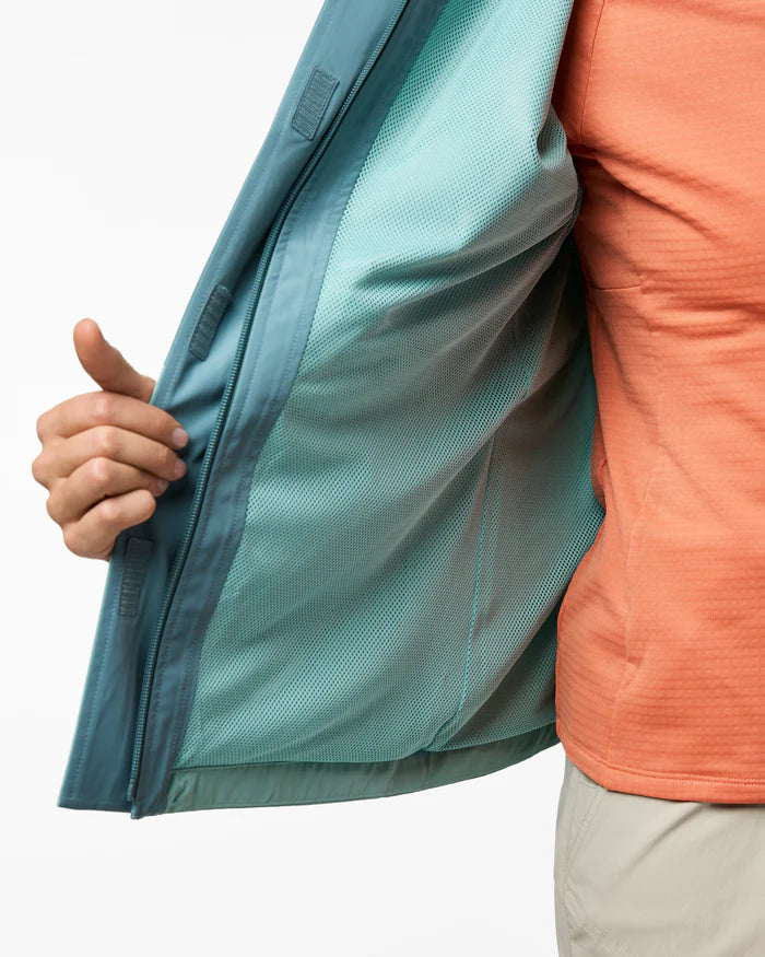Rayu Rain Jacket - Women's - Everglade and Tide Pool thumbnail 6