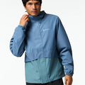 Rayu Rain Jacket - Men's - Steel Blue and Everglade