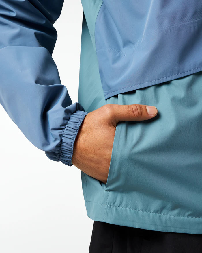 Rayu Rain Jacket - Men's - Steel Blue and Everglade thumbnail 5