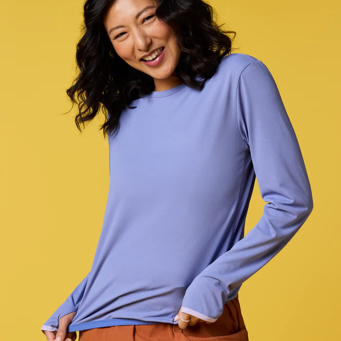 Sombra Long-Sleeve Sun Shirt - Women's - Aster thumbnail
