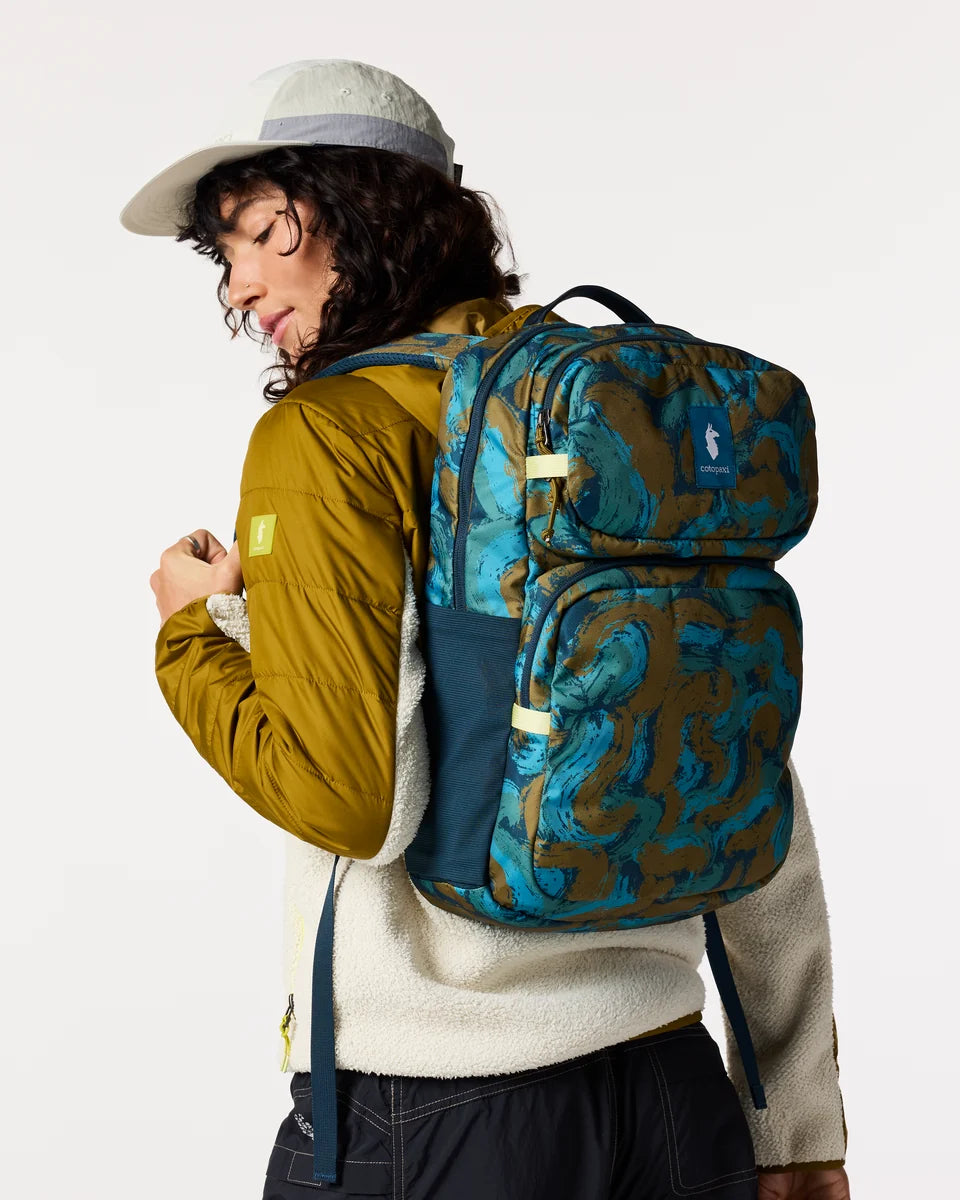 Tasra 16L Backpack - Brush Clouds Indigo 1