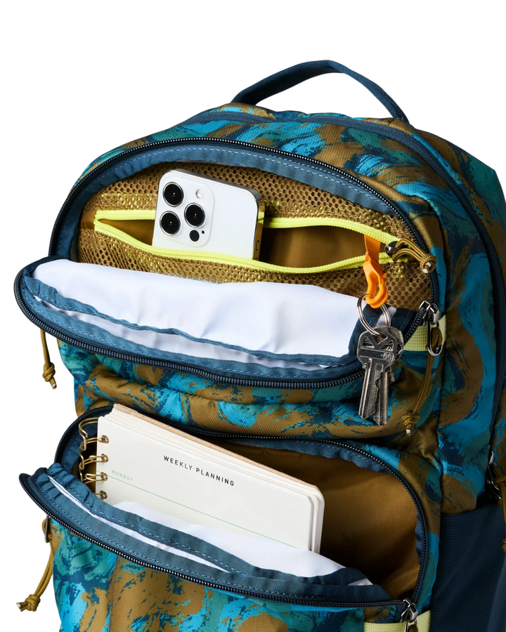 Tasra 16L Backpack - Brush Clouds Indigo thumbnail 6