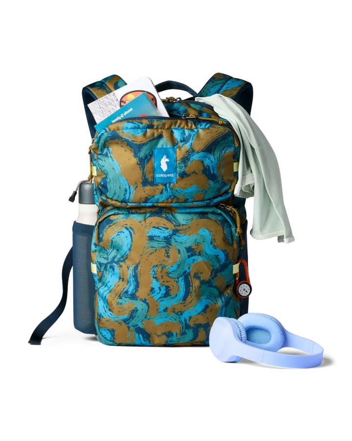 Tasra 16L Backpack - Brush Clouds Indigo thumbnail 3