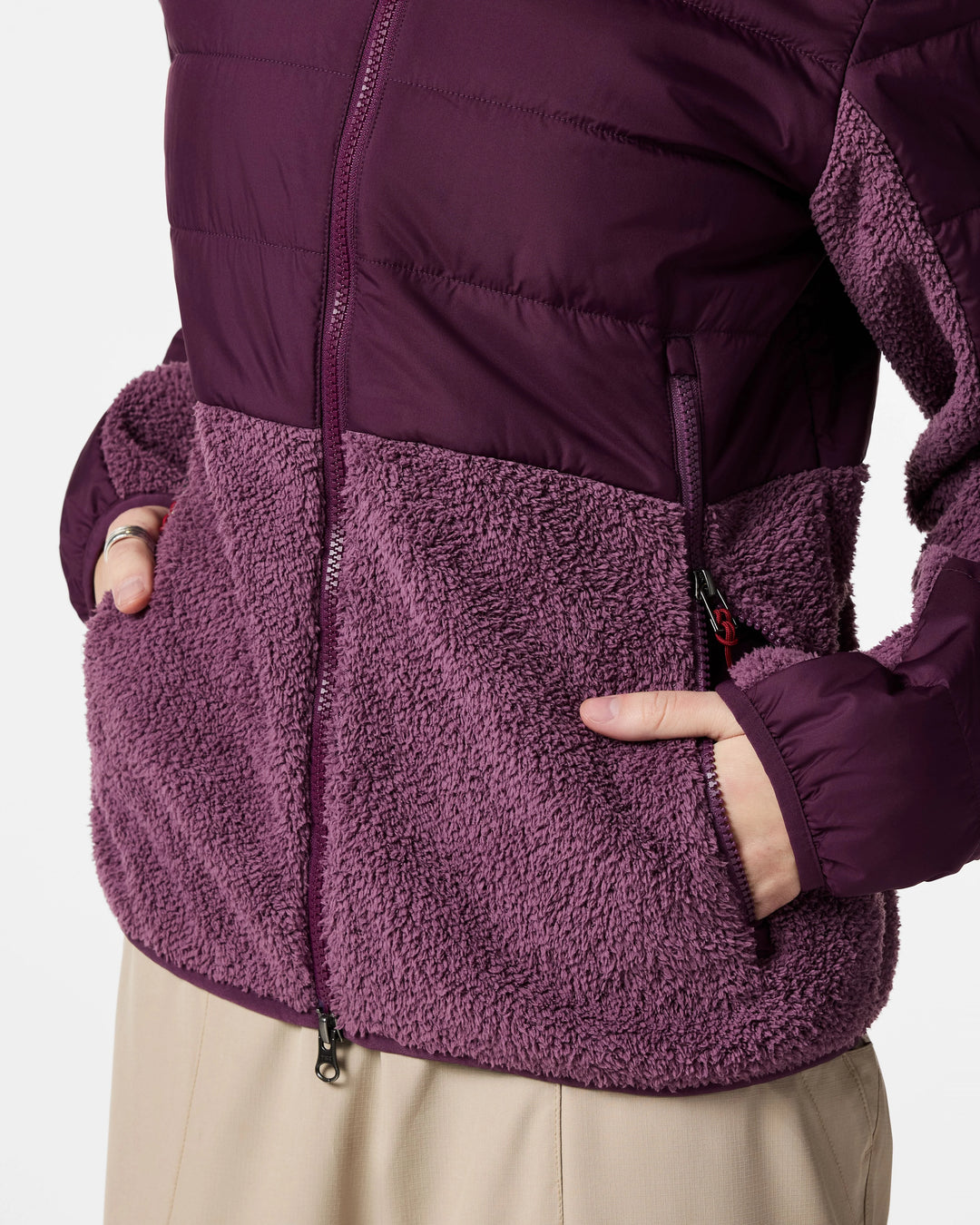 Trico 2.0 Hybrid Jacket - Women's - Acai and Mystic 2