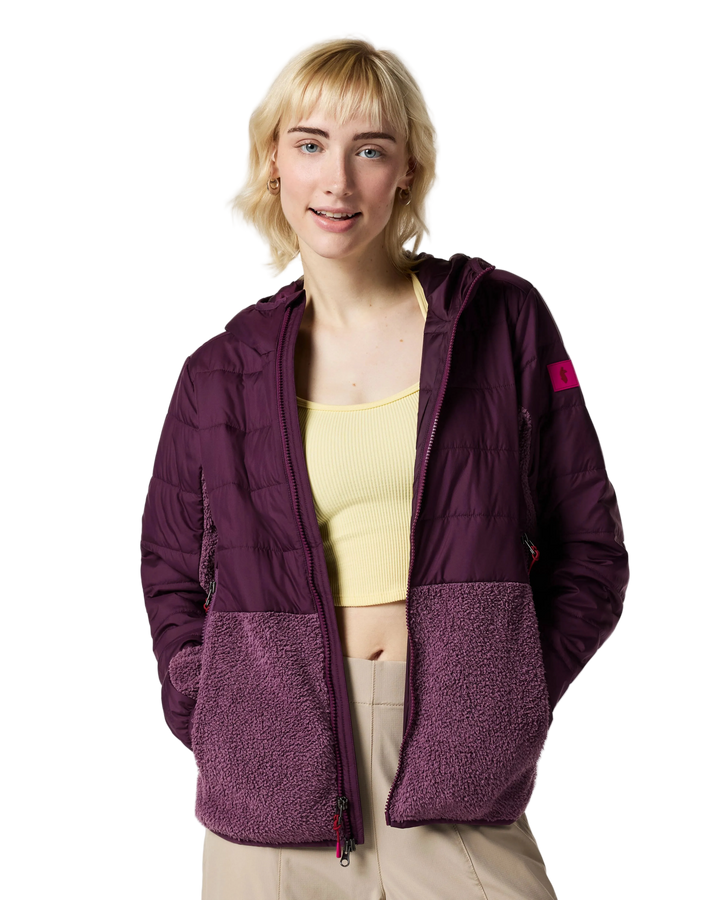 Trico 2.0 Hybrid Jacket - Women's - Acai and Mystic thumbnail