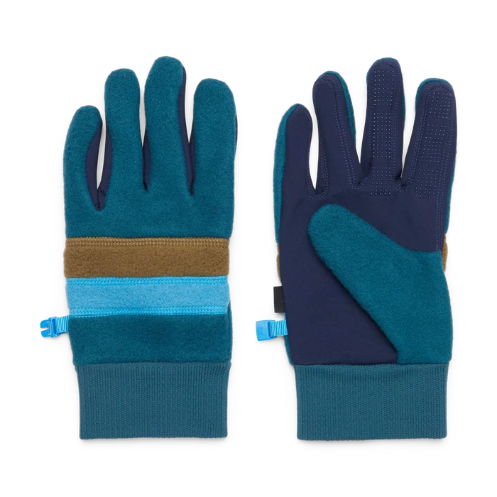 Teca Fleece Full Finger Gloves Abyss