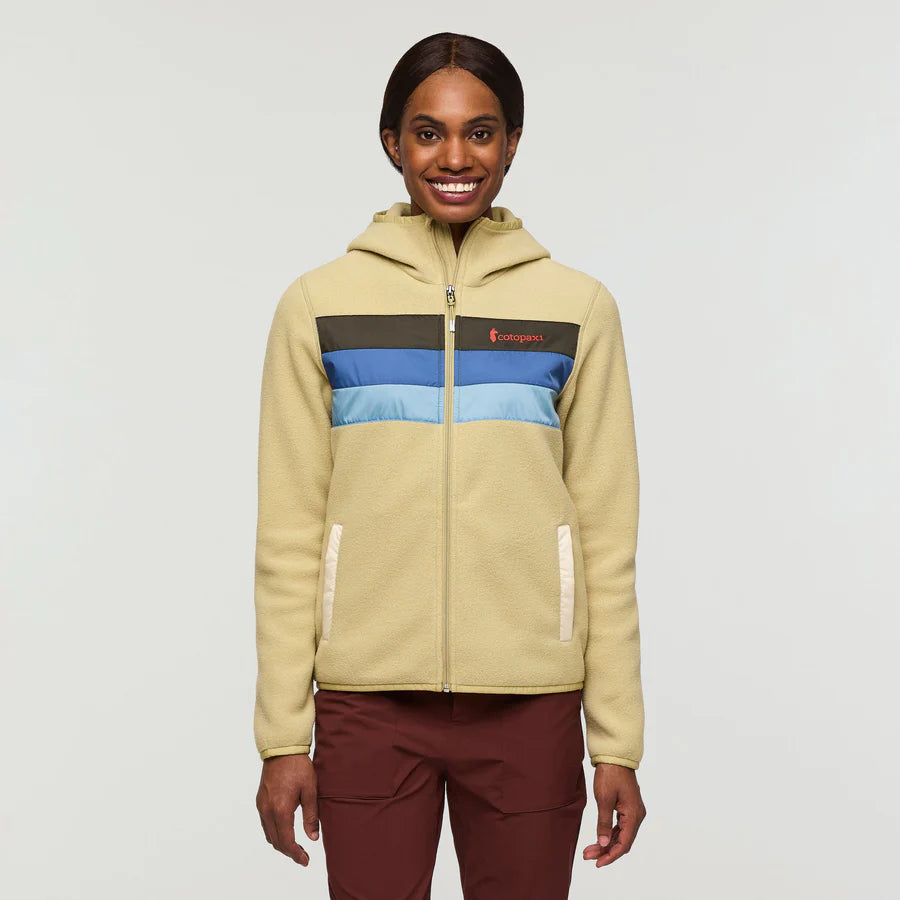 Teca Fleece Hooded Full-Zip Jacket - A La Playa