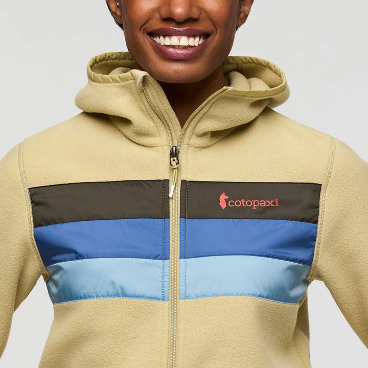 Teca Fleece Hooded Full-Zip Jacket - A La Playa thumbnail 4