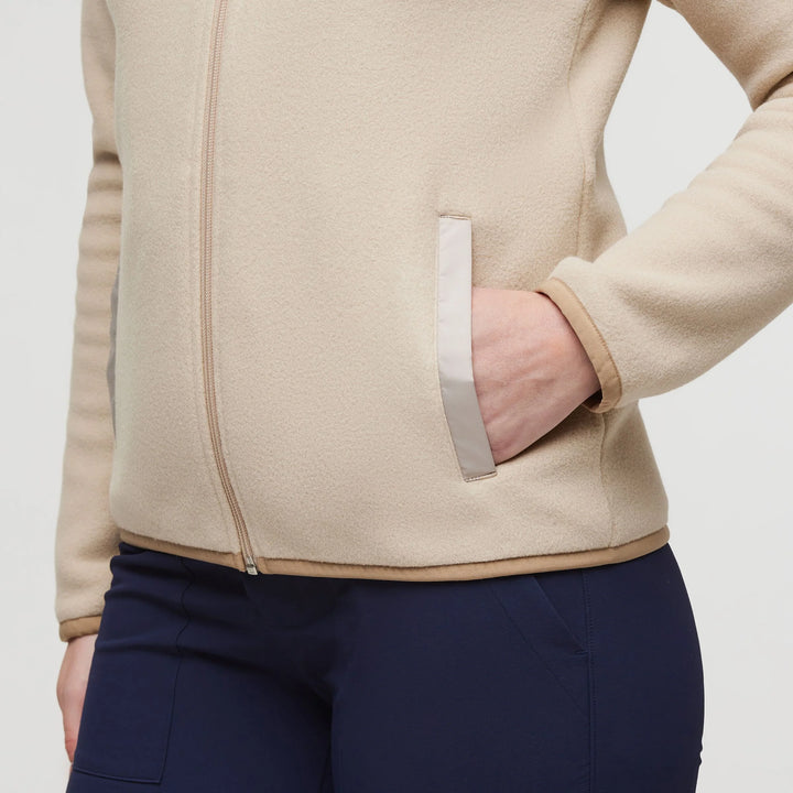 Teca Fleece Full-Zip Jacket Frosting thumbnail 5
