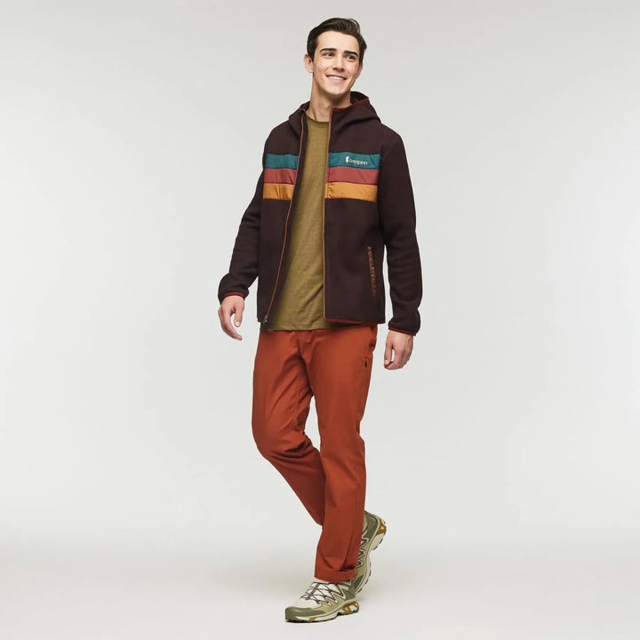 Teca Fleece Hooded Full-Zip Jacket Sepia Sunset thumbnail 2