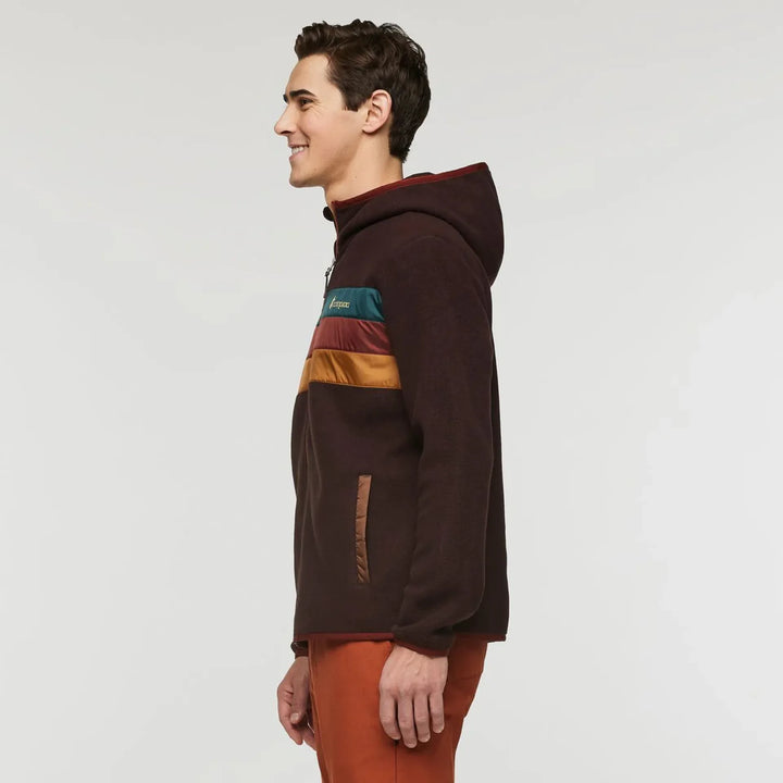 Teca Fleece Hooded Full-Zip Jacket Sepia Sunset thumbnail 3