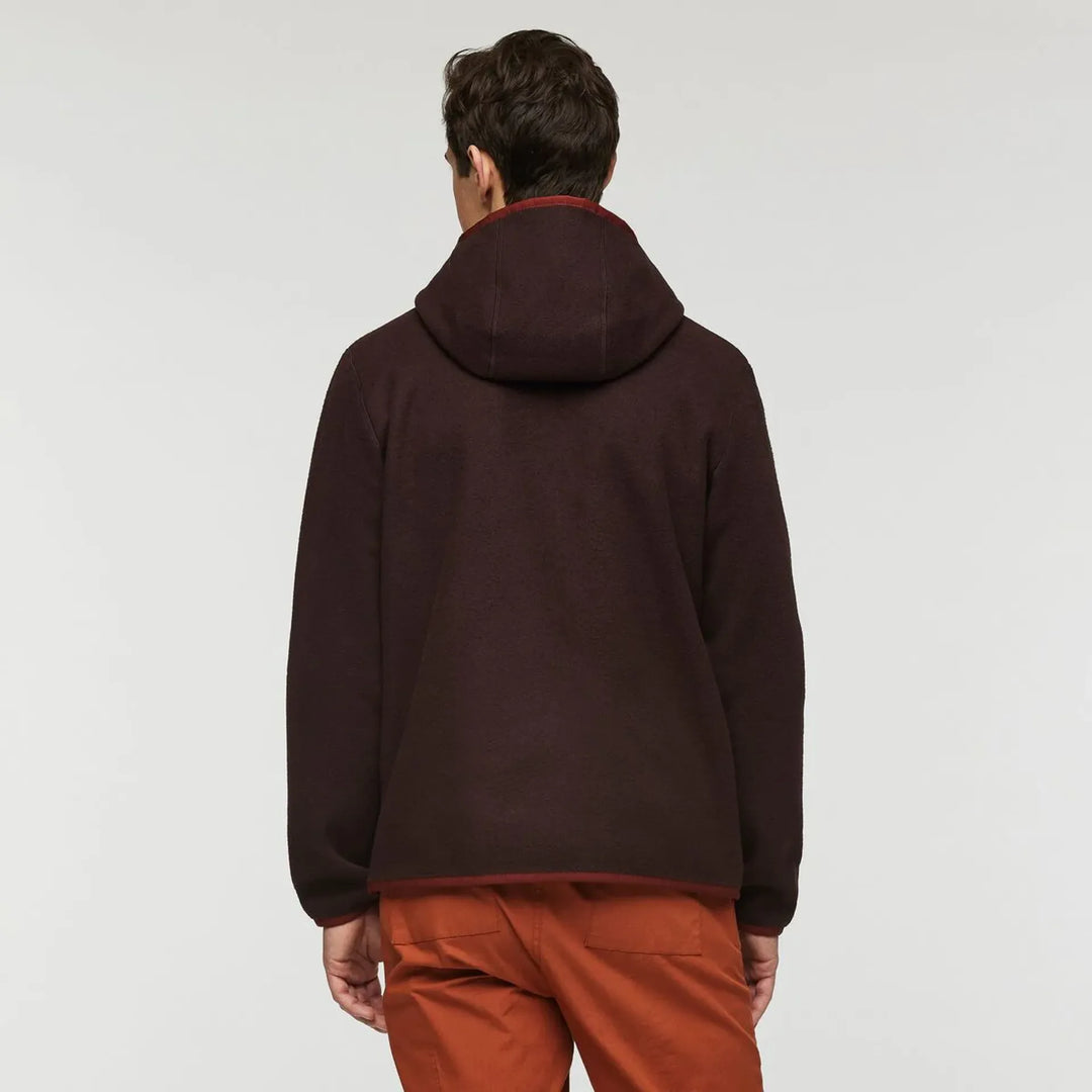 Teca Fleece Hooded Full-Zip Jacket Sepia Sunset 4