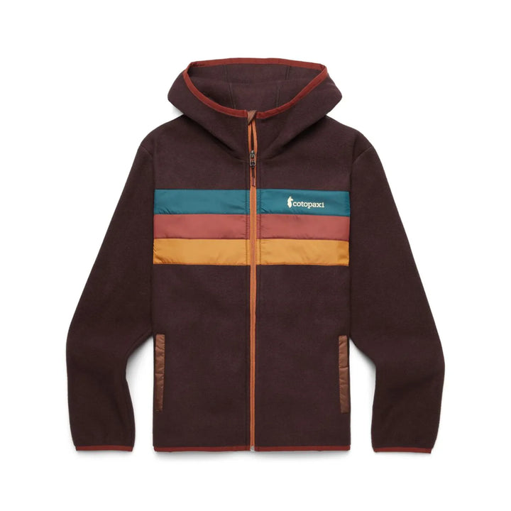 Teca Fleece Hooded Full-Zip Jacket Sepia Sunset thumbnail 5