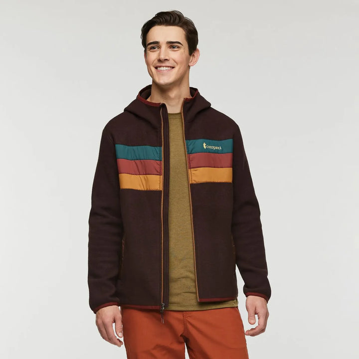 Teca Fleece Hooded Full-Zip Jacket Sepia Sunset thumbnail 7