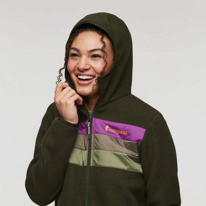 Teca Fleece Hooded Full-Zip Jacket Woodland Fairy thumbnail 5
