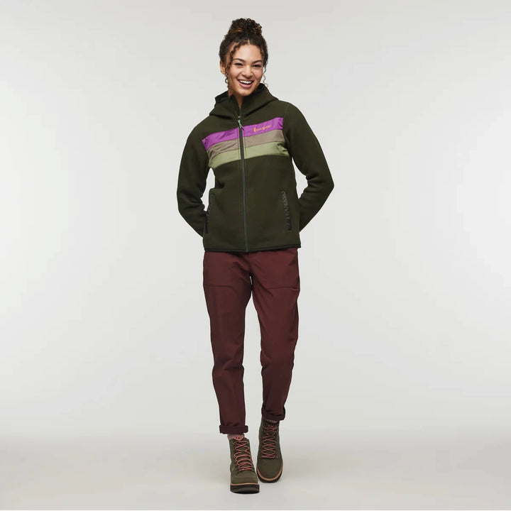 Teca Fleece Hooded Full-Zip Jacket Woodland Fairy thumbnail 3